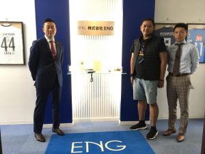 ENGのマレーシアのお客様来日